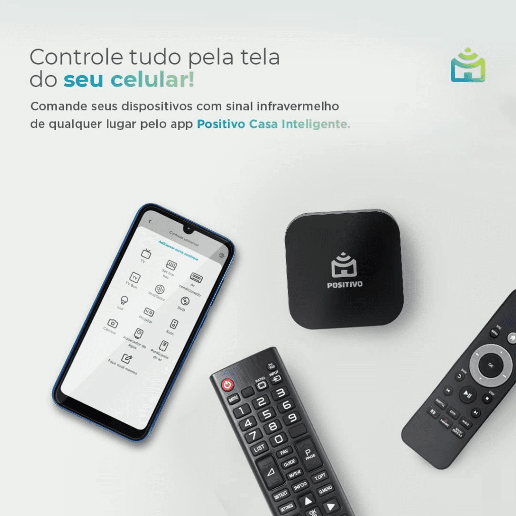 Smart Controle Universal Wi-Fi Positivo