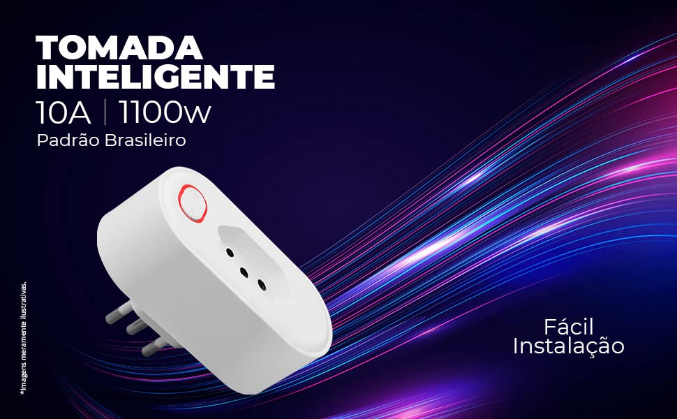 Tomada Inteligente EKAZA 10A WiFi